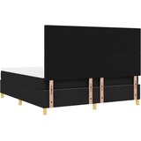 Vzmetnica z osnovo z LED lučko Črna 180x200 cm Tkanina, (22156508) | Shoptok.si