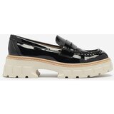 Resti Black lacquered moccasins for women Mewira - Footwear | ePonuda.com