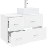  Set namještaja za kupaonicu 2 kom. Bijela Konstruirano drvo 49,5 x 41 x 79,5 cm | shoptok.hr