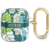 ETUI ZA AIRPODS 1 2 FLOWER STRAP ZELENA ZAŠČITA PROTI PRASKAM, (5000073480)