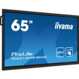 Iiyama prolite TE6514MIS-B2AG lfd (zaslon na dotik) - 163.9 cm (65"), 4K uhd (3840x2160), va, 6.5ms - TE6514MIS-B2AG | Shoptok.si
