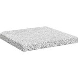 vidaXL Postolje za suncobran granitno 25 kg četvrtasto sivo cijene