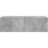 TV omarica betonsko siva 100x30x30 cm iverna plošča, (20622793) | Shoptok.si