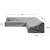 Kave Home Zaštitna navlaka za vrtni namještaj 330x330x100 cm Iria – | shoptok.hr