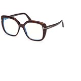 Tom Ford Okvir za naočare Blue block 0FT6043-B 5253, Braon Cene