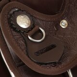 Western Sedlo, Uzda i Obujmica Prava Koža 16 " Smeđe | shoptok.hr