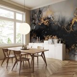  Foto tapeta - Gold Explosions - an Abstract Pattern Inspired by Marble 500x350 Vodootporna | shoptok.hr