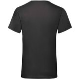 Fruit Of The Loom Czarna koszulka męska Valueweight V-Neck | shoptok.hr