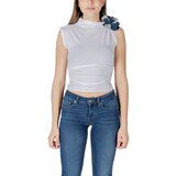 Guess Majice s kratkimi rokavi ARIANE 3D EMBROIDERY W5GP32 J1314 Bela | Shoptok.si