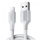 Ugreen polnilni kabel, usb-a na apple lightning, 1.5 m, bel Cene