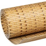 vidaXL Balkonski zaslon svijetlosmeđi 300 x 90 cm od poliratana | shoptok.hr