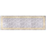 vidaXL Pralna preproga 80x300 cm siva protizdrsna | Shoptok.si