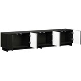  TV stalak 180 x 34,5 x 40 cm Crna Konstruirano drvo | shoptok.hr
