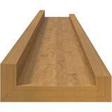 Polica na zidu Zidne 4 pcs Bež 80 x 9 x 3 cm Konstruirano drvo | shoptok.hr