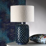 ONLI Stona lampa CERAMICA 1xE27/15W/230V 57 cm plava/krem | Eponuda.com