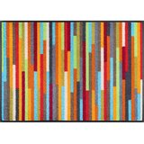 wash+dry PREDPRAŽNIK Mikado Stripes 60/85 cm potiskano večbarvno | Shoptok.si