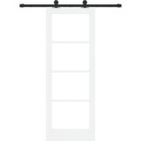 vidaXL Klizna vrata s priključnom opremom 'ORKDAL'bijela 73.5 x 198.5 cm | shoptok.hr