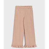 Sinsay Hlače od french terry s volanom | shoptok.hr