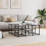  Stolić za kavu boja hrasta sonome 91x91x40 cm konstruirano drvo | Eponuda.com