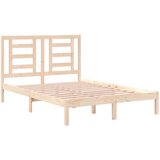  Okvir za krevet od masivne borovine 140 x 190 cm | shoptok.hr
