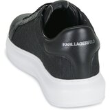 Karl Lagerfeld Nizke superge KAPRI MENS Woven Monogram Lo Lace Črna | Shoptok.si