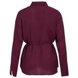 Vila Hikka Long Shirt - Fig Bordo | shoptok.hr