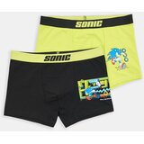 Sinsay Komplet od 2 para bokserica s visokim udjelom pamuka Sonic the Hedgehog | shoptok.hr