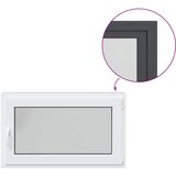  Prozor za podrum RISOR 100 x 50 cm PVC i staklo Antracit | Eponuda.com