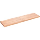 Stolna ploča svjetlosmeđa 180x50x(2-6) cm obrađena hrastovina | shoptok.hr
