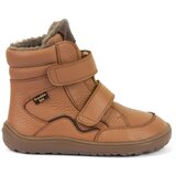 Froddo škornji G3160246 BAREFOOT TEX WINTER podloženi U cognac 32 | Shoptok.si