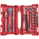 Milwaukee 38-delni set vijačnih nastavkov in ključev 1/4" 4932498381 | Shoptok.si