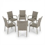 BAY set 6 sivih baštenskih stolica | Eponuda.com