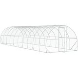  Kokošinjac Srebrna 1000 x 300 x 200 cm Pocinčani čelik | shoptok.hr