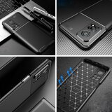  Maska za Xiaomi Poco X3 NFC/ X3 Pro Carbon Defender crna | ePonuda.com