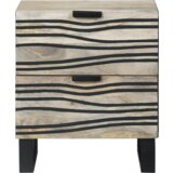 vidaXL Noćni ormarići s ladicama 2 pcs Orah 40 x 33.5 x 46 cm | shoptok.hr