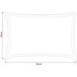  Jastuk s jastukom HOUTEN 6 kom. Crna Baršun - Crna 30 x 50 cm 6 | shoptok.hr