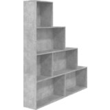 Furnova Knjižna omara/pregrada betonsko siva 155x24x160 cm, (21932874) | Shoptok.si