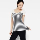 G-star T-shirt - Ultimate Stretch Short Sleeve T-shirt striped | ePonuda.com