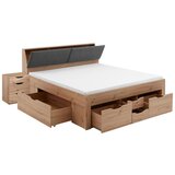 Mömax Postelja Maxi, S Predali, Hrast, 180x200 | Shoptok.si