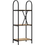 vidaXL Polica hrast artisan 40 x 30 x 109 cm Konstruirano drvo | shoptok.hr