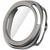 INF združljivo ohišje zaščitne plošče pc hollow scale za samsung Watch8 - sivkasto rumeno, (5000079946) | Shoptok.si