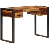 vidaXL Miza z 2 predaloma 110x50x77 cm trden palisander | Shoptok.si