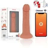 SMALL BOGOTÁ VIBRATOR DILDO 9 SPEEDS NATURAL 22 CM -O- 4.5 CM - FREE APP