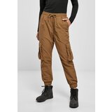 Urban Classics Women's Wavy Nylon Cargo Trousers with High Waist in the Middle | ePonuda.com