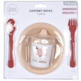 Bébé Douceur Plastičan dječji set posuđa 4 kom Forest – | shoptok.hr