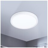 Eglo Fueva 5 nadgradna led, 20w, 2300lm, ip44, prečnik 285, bela/čelik/plastika | Eponuda.com