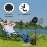 PRIMEVOLVE polnilni teleskopski ventilator z daljincem | Shoptok.si