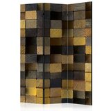  Paravan u 3 dijela - Wooden cubes [Room Dividers] 135x172 Cijene
