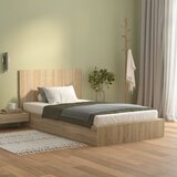  Uzglavlje za krevet boja hrasta sonome 120 x 1,5 x 80 cm drveno | shoptok.hr