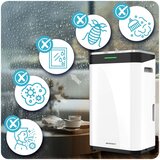  BD-533 kompresorski odvlaživač zraka 25 L/24 h Wi-Fi &amp;ndash; bela Slike
